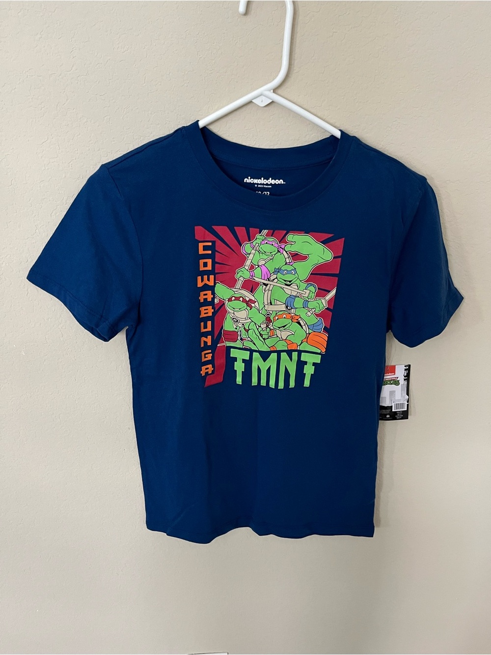Nickelodeon TMNT Boys Graphic T-Shirt Large 10/12 NWT Ninja Turtles